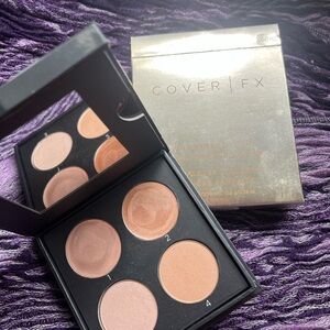 Cover FX Perfect Light Highlighting Palette - Bronze Shades